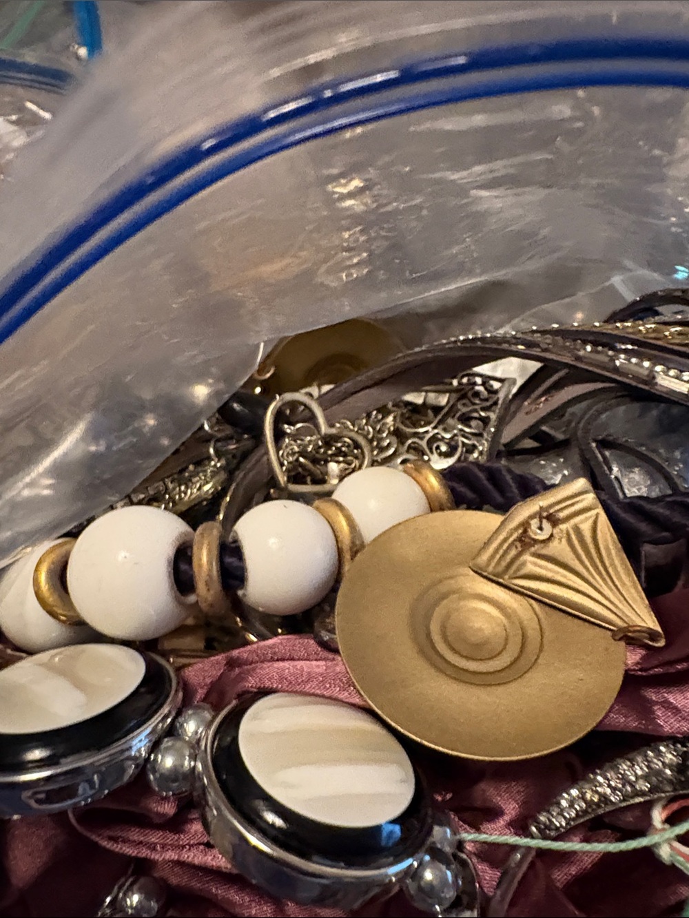 Craft Repurposing Jewelry Lot - Picture 4 of 4